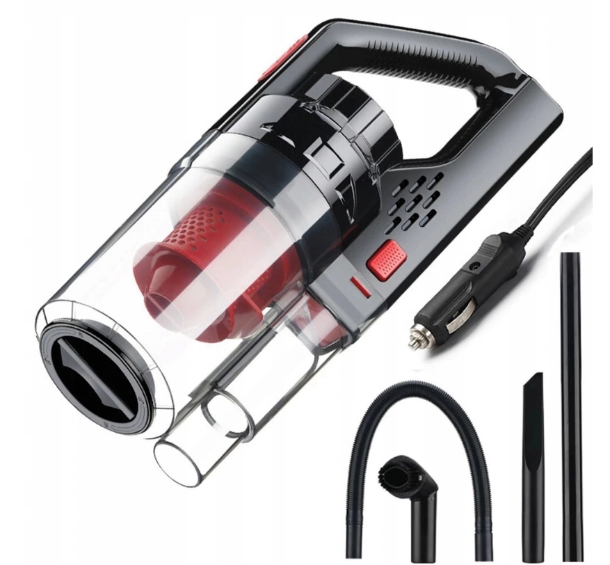 АВТОМОБИЛЬНЫЙ ПЫЛЕСОС HEPA ФИЛЬТР 150W 12V СУМКА