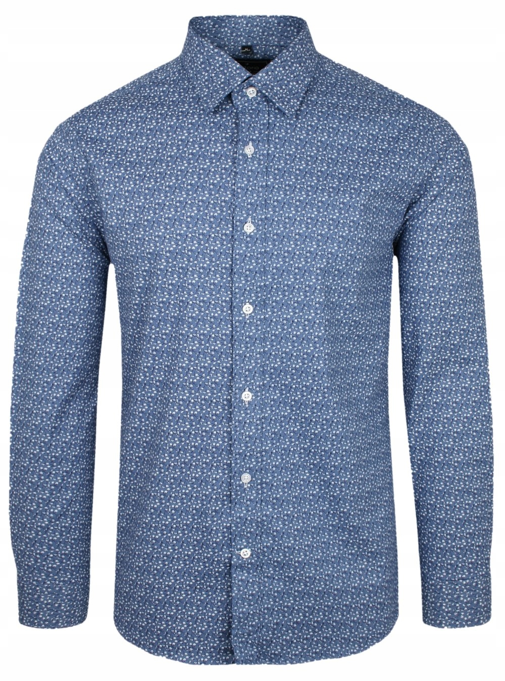 Modrá vizitková košile Victorio 40/176-182