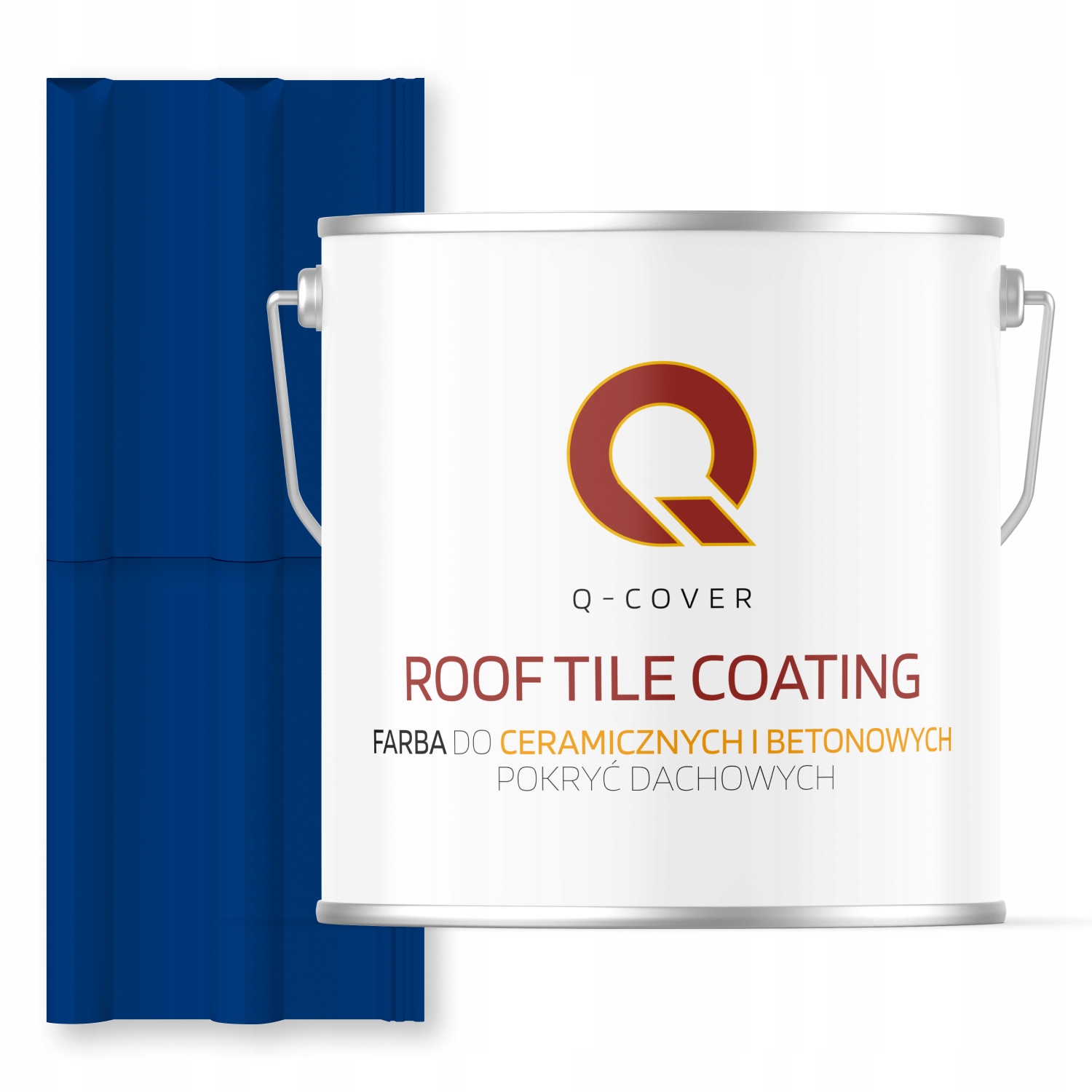 Farba Na Keramické Strechy Betónová Modrá Ultramarínová Ral 5002 5 L Lesk