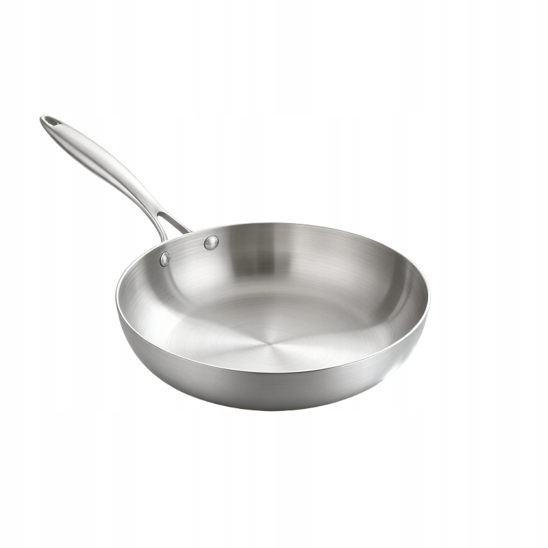 Pánev Z Nerezové Oceli 28 cm Na Indukci Plyn Na Dárek