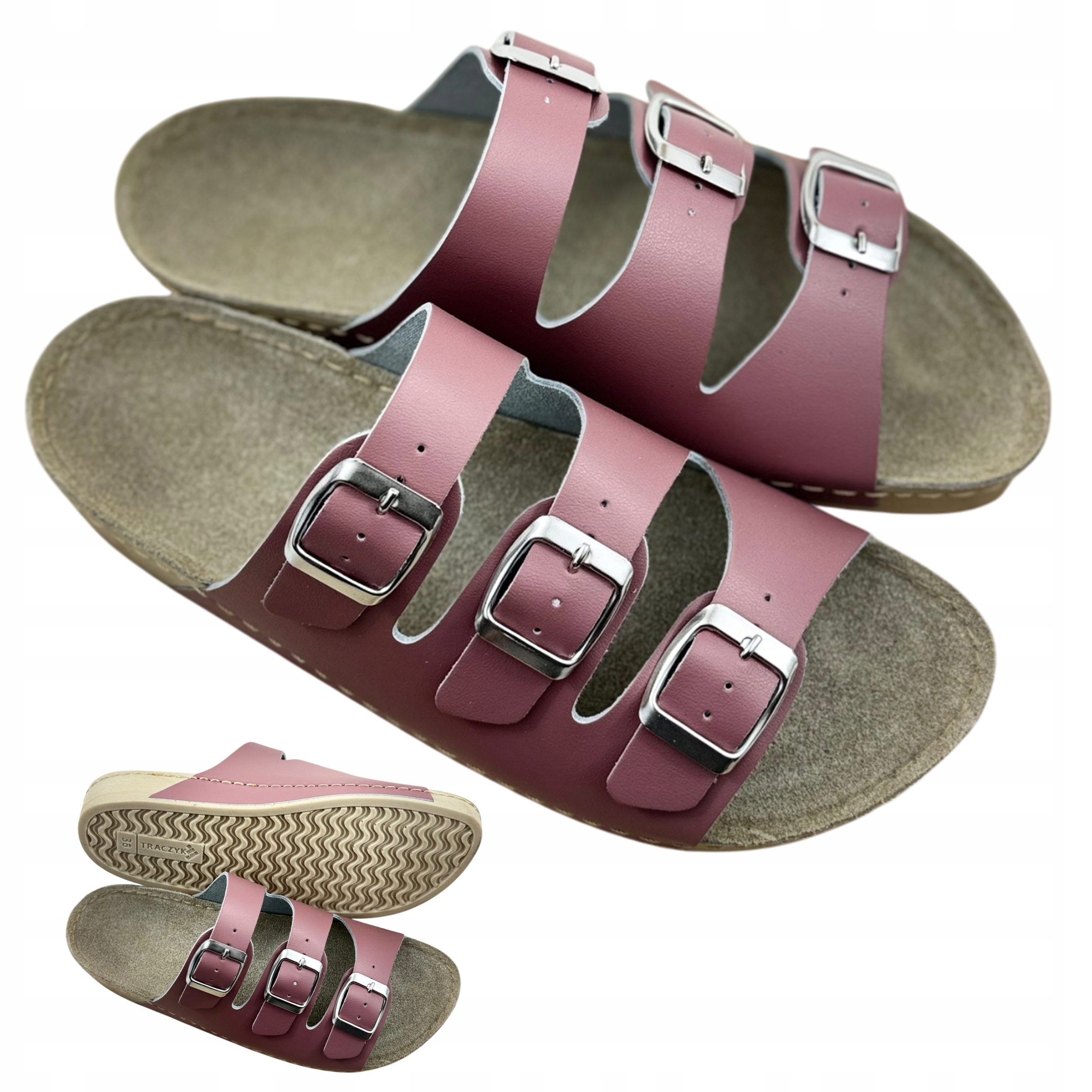 Lehké Nazouváky Nastavitelné Růžové Profilované Výrobce vel. 38