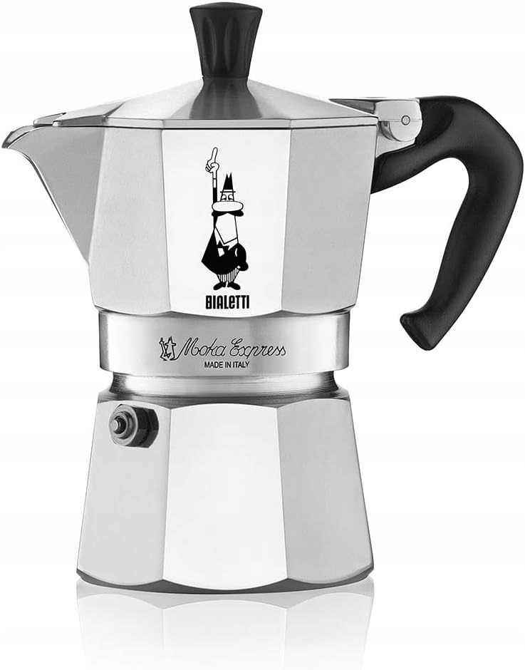 Bialetti Moka Express Kávovar Na Přípravu Kávy Stříbrný 4tz