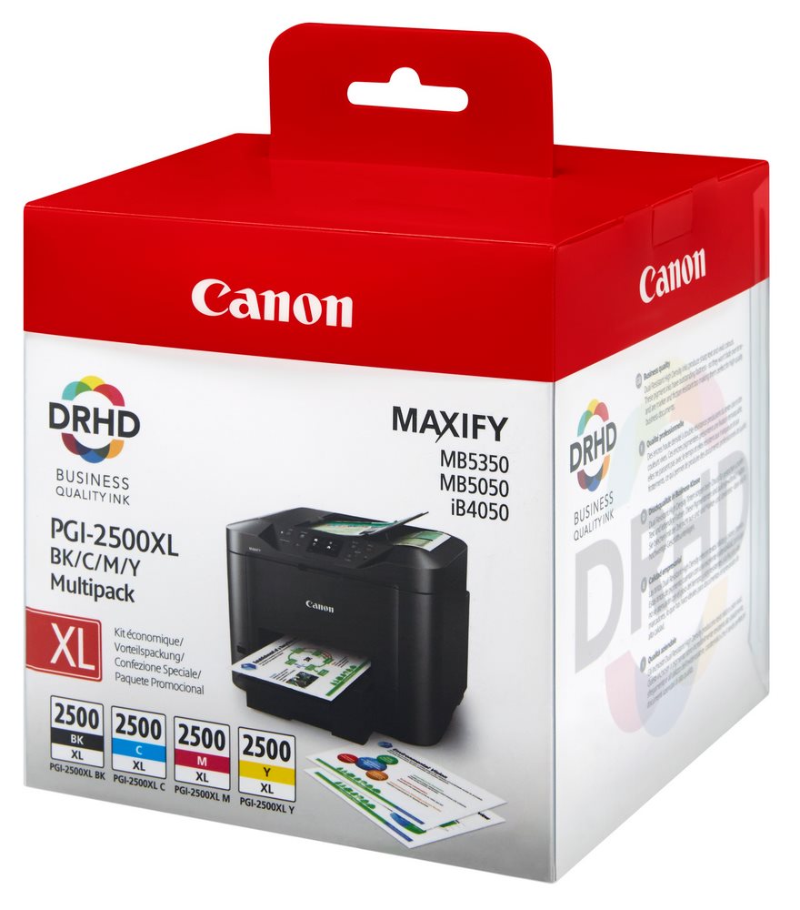 Canon multipack inkoustových náplní PGI-2500XL C+m+y+bk