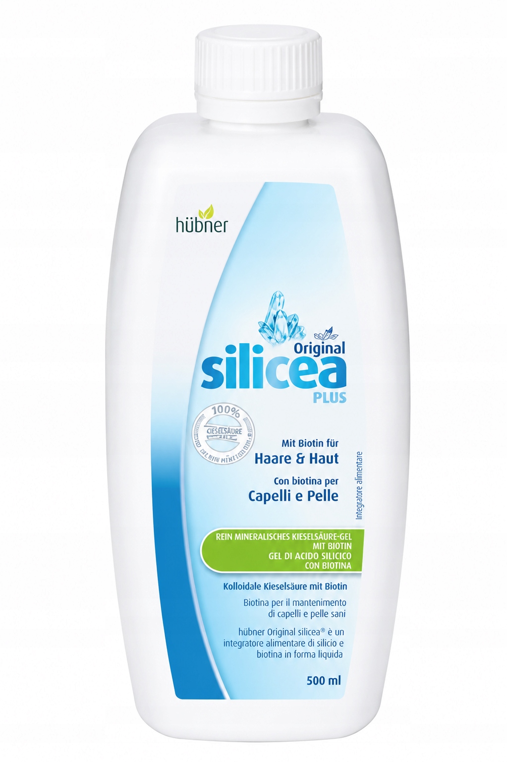 Hübner Silicea Plus Křemík Na Vlasy, Nehty A Pokožku, 500 ML