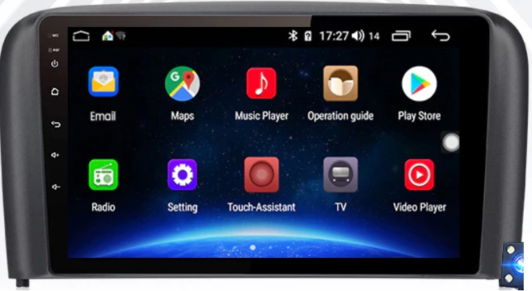 RADIO ANDROID VOLVO S80 2004-2006 NAWIGACJA GPS Rodzaj brak informacji