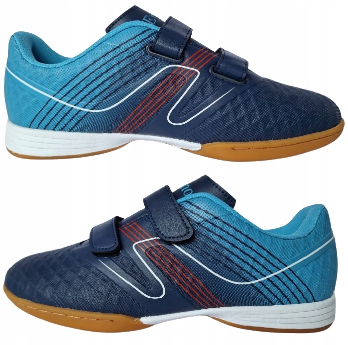 Buty sportowe na w-f halę halówki do piłki nożnej sneakersy na rzepy 41