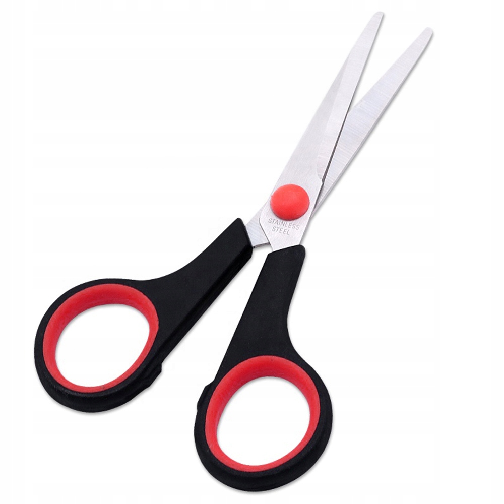 NOŻYCZKI NOŻYCE BIUROWE UNIWERSALNE SZKOLNE KRAWIECKIE WYTRZYMAŁE MOCNE EAN (GTIN) 5903933520544