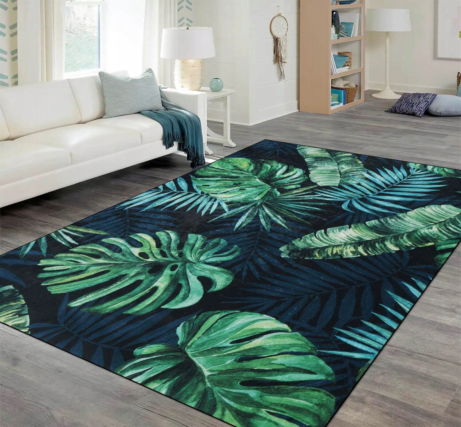 DYWAN ANTYPOŚLIZGOWY MODNY NOWOCZESNY LOFT DO SALONU POKOJU 100X150 Grubość 5 mm