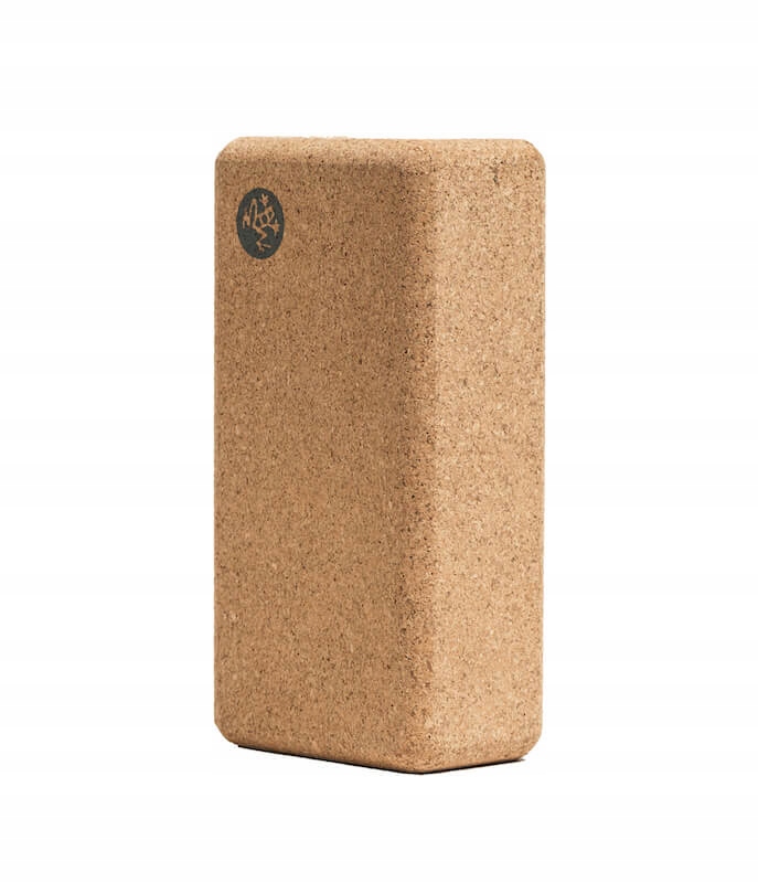 Korková kostka na jógu Manduka Lean Cork Block