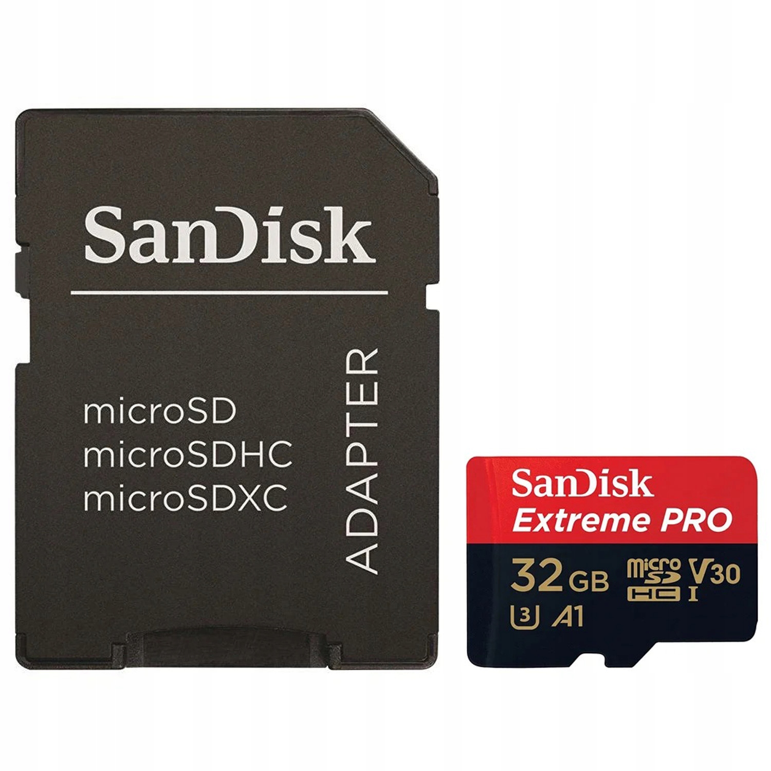 Karta pamięci Extreme Pro microSDHC 32GB 4K SZYBKA DO NAGRYWANIA KAMERY Model Extreme Pro