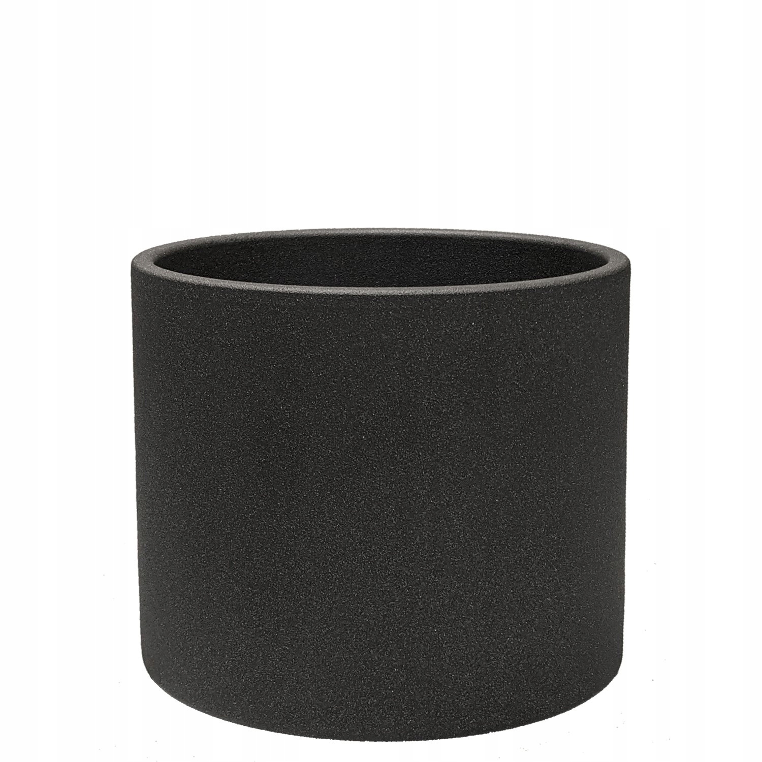 

ceramiczne doniczki Era 19/17 ciemno szary grafit