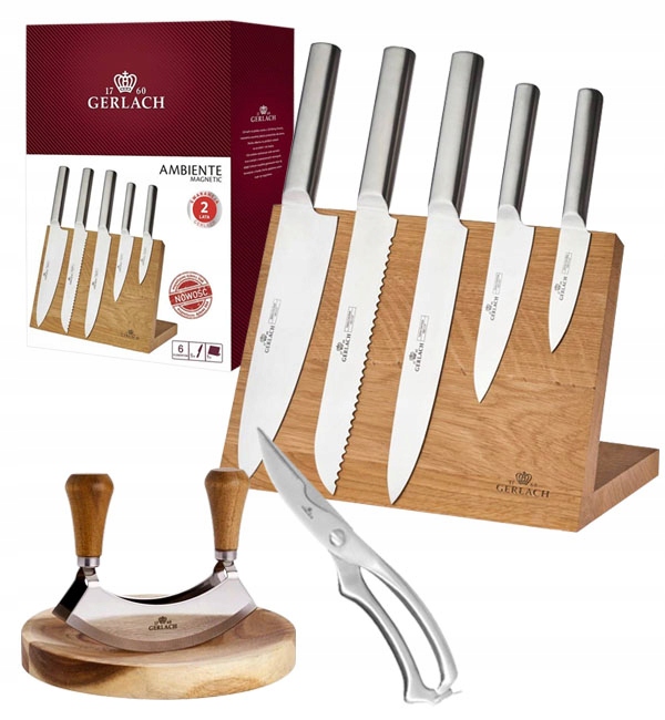 

Gerlach 977 Ambiente Magnetic Noże Tasak +nożyce