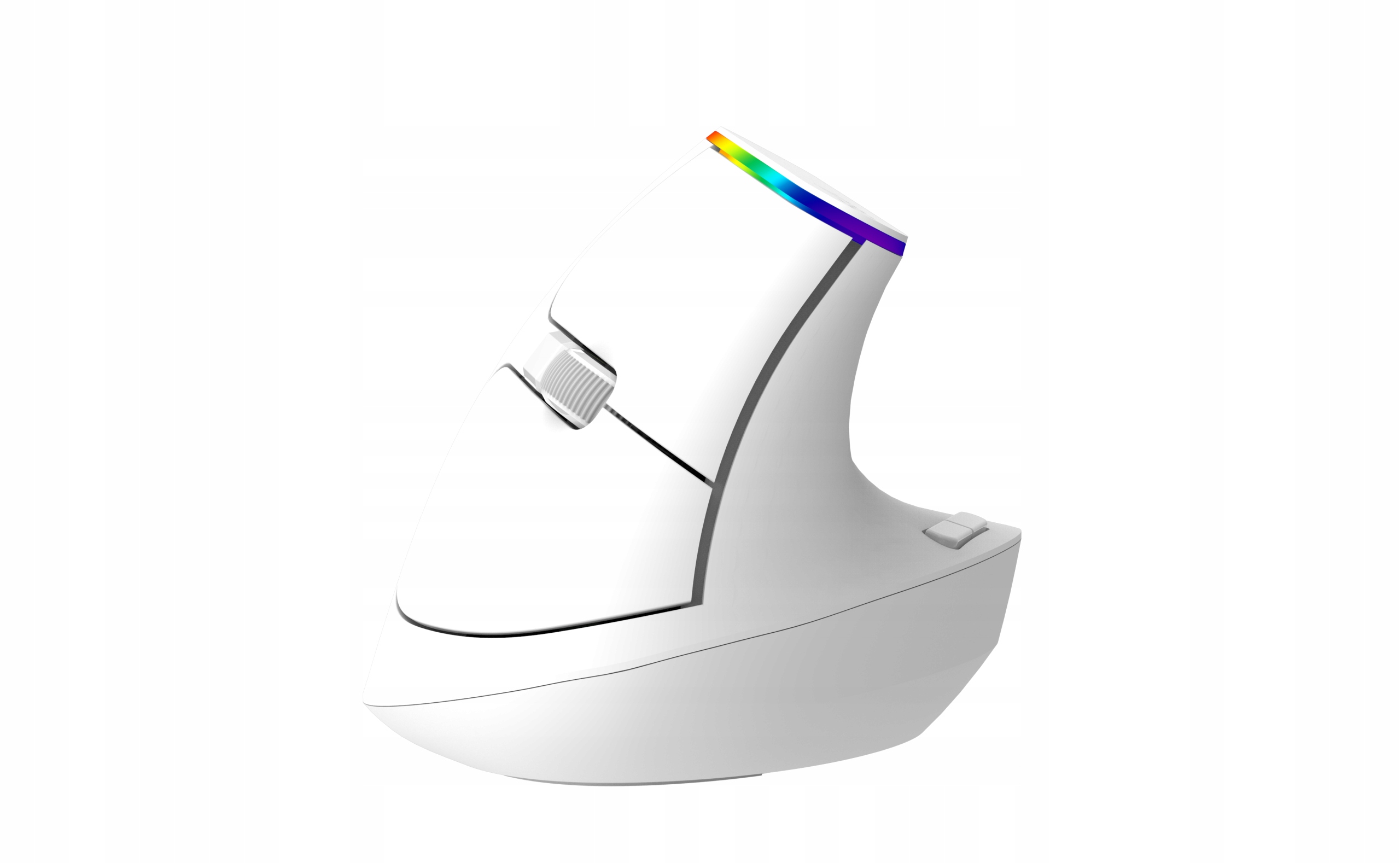 Bezdrátová myš Delux M618C 2.4G 1600DPI Rgb (bílá)