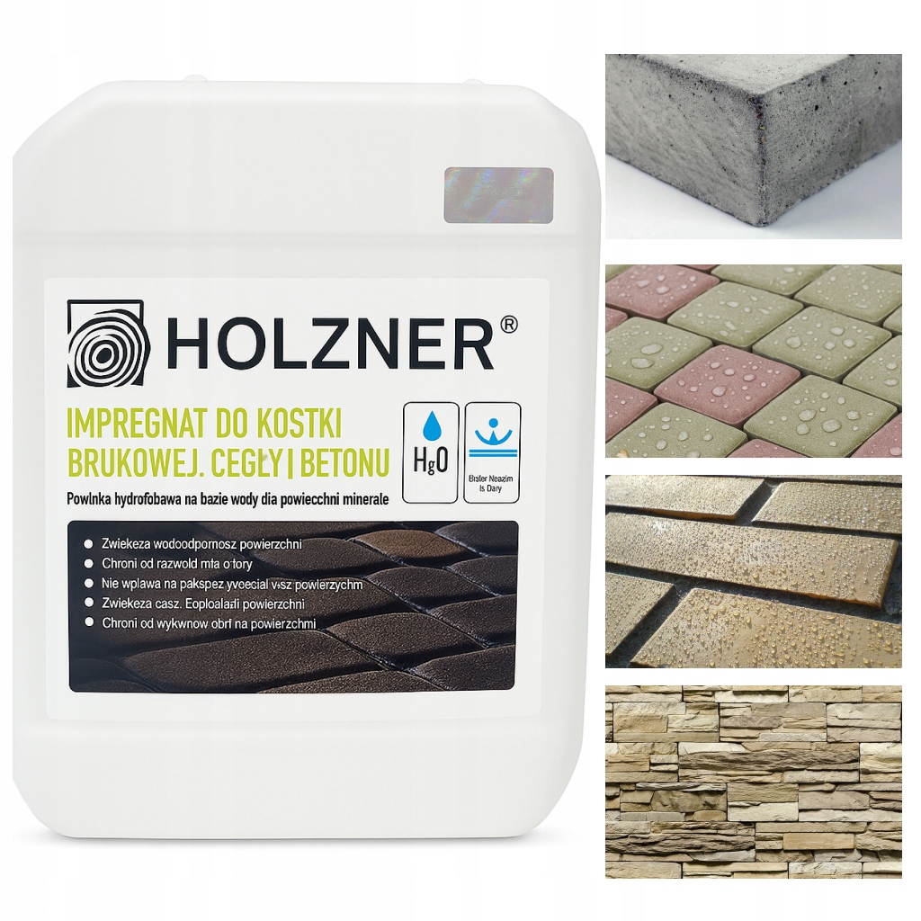 Impregnat hydrofobowy płyn powłoka do kostki brukowej betonu cegły 5L /40m²