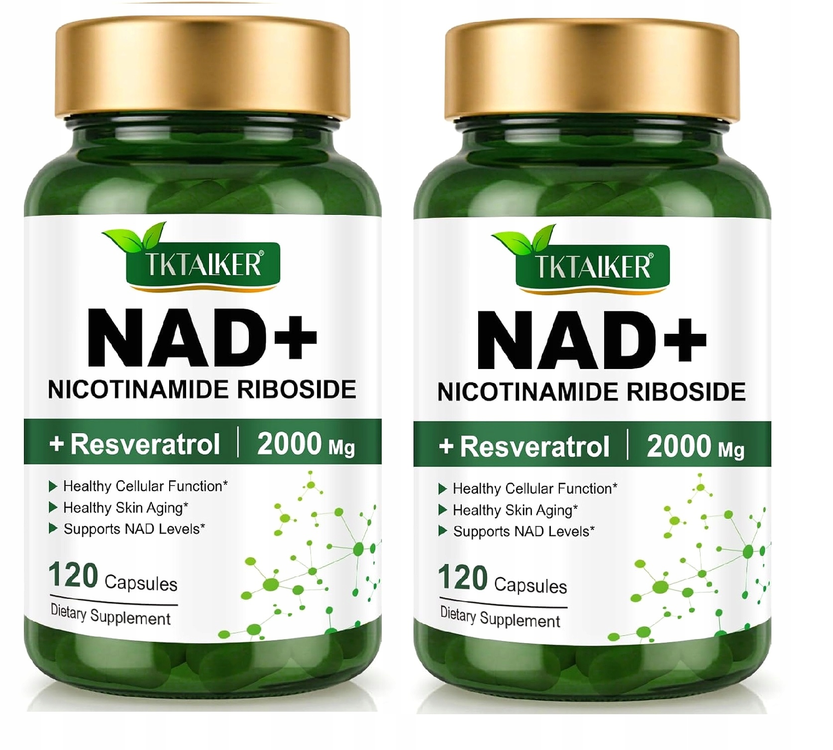 Doplněk Nad 2000 mg 120 kapslí s Resveratrolem pro ženy i muže
