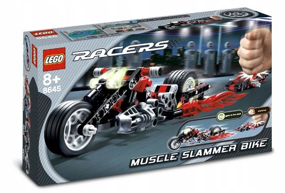 Lego Rcaers 8645 Muscle Slammer Bike