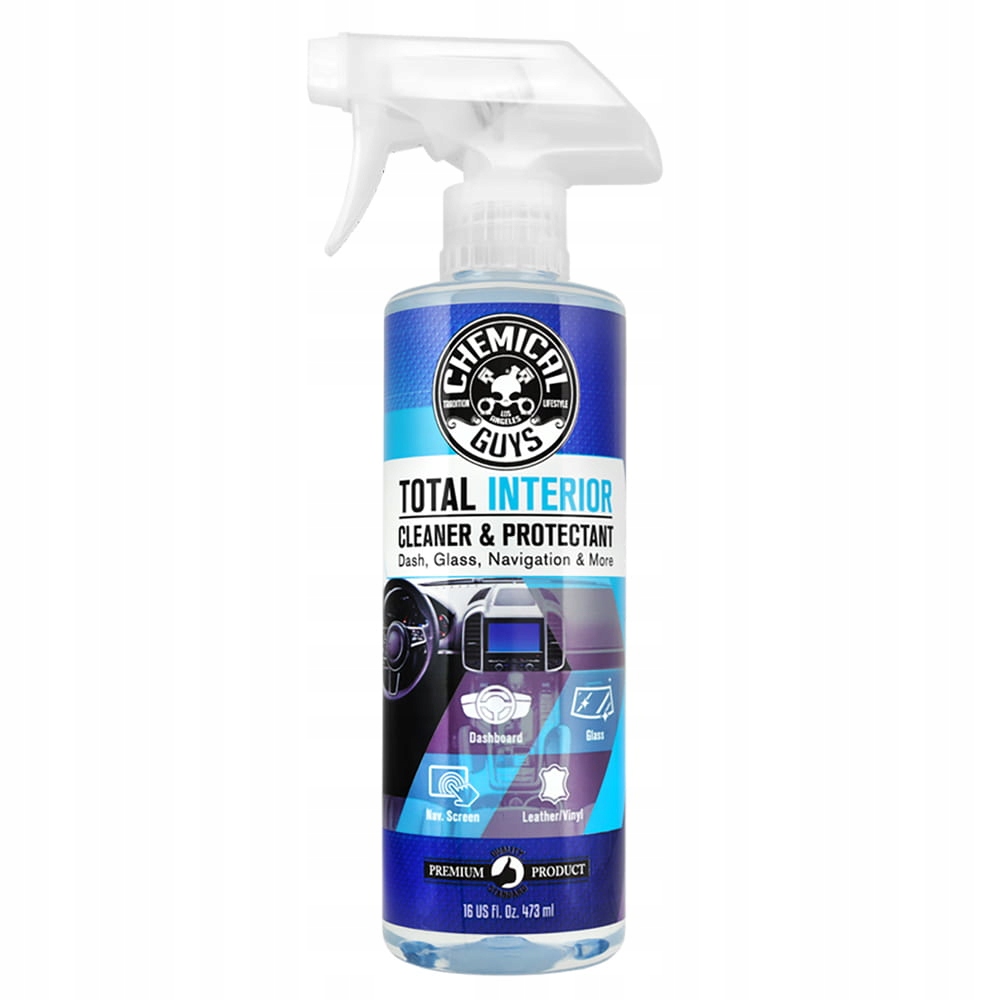 Chemical Guys Total Interior Cleaner & Protectant czyści i zabezpiecza