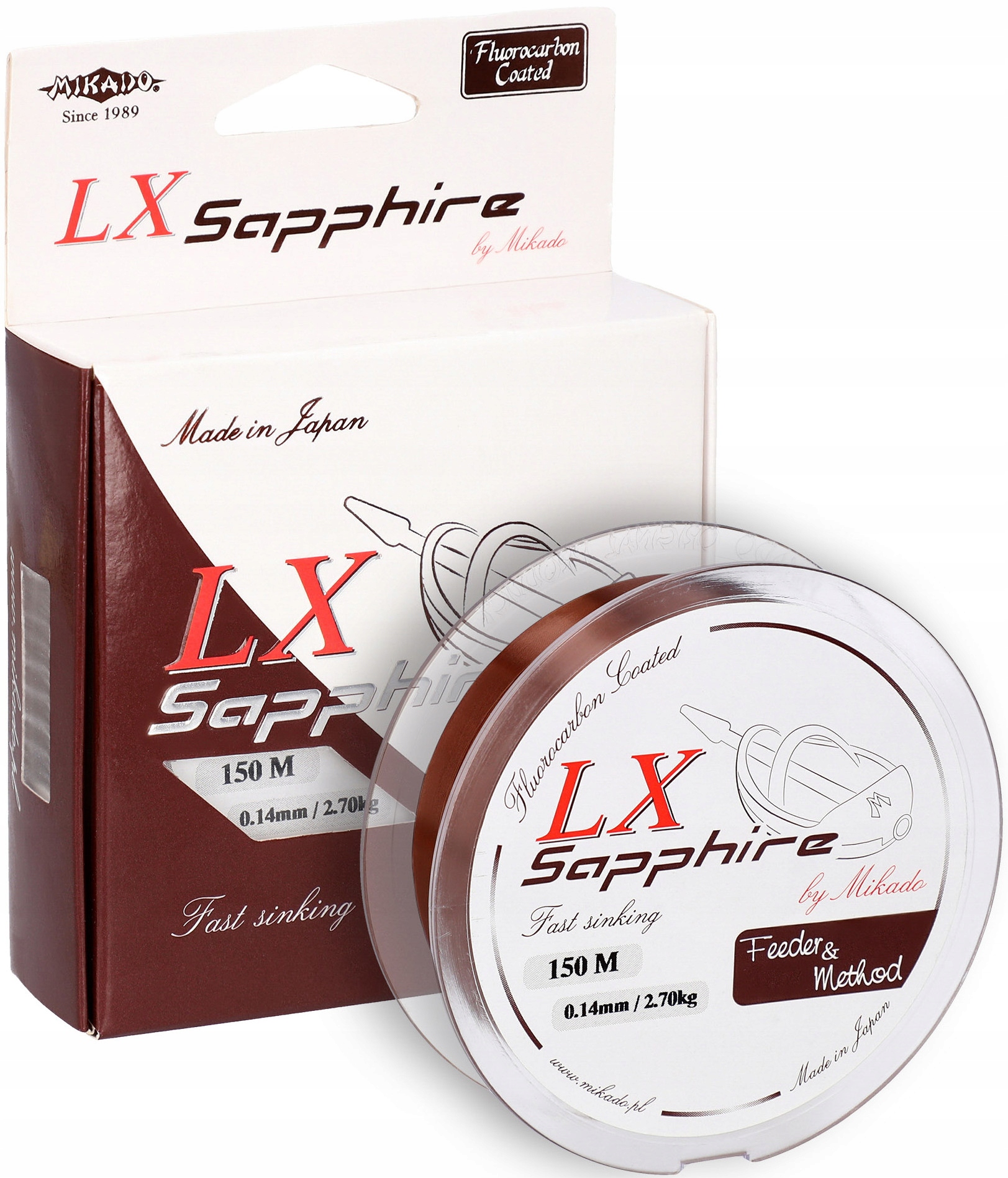 

Żyłka LX Sapphire Feeder & Method 0.26mm150m.