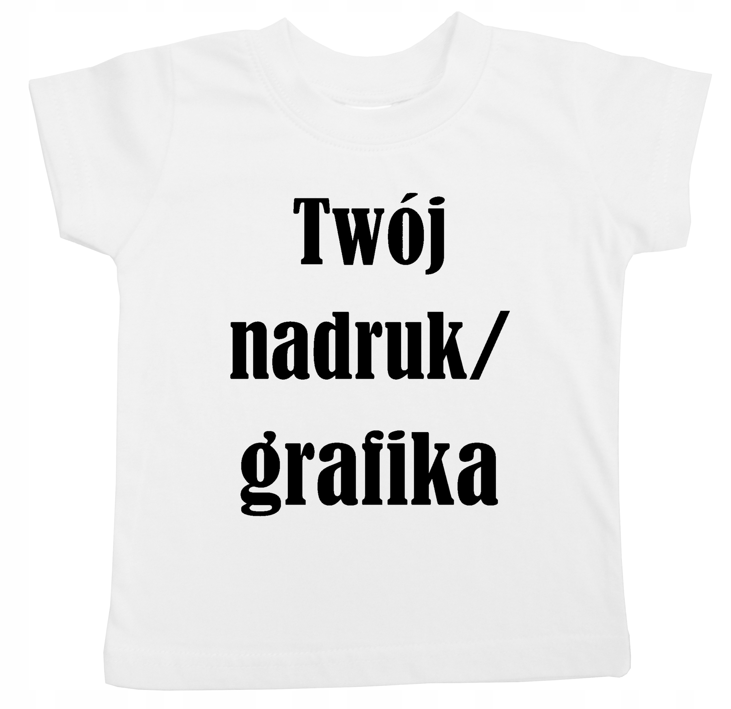 

Koszulka dziecięca Twój nadruk Grafika/Napis 146