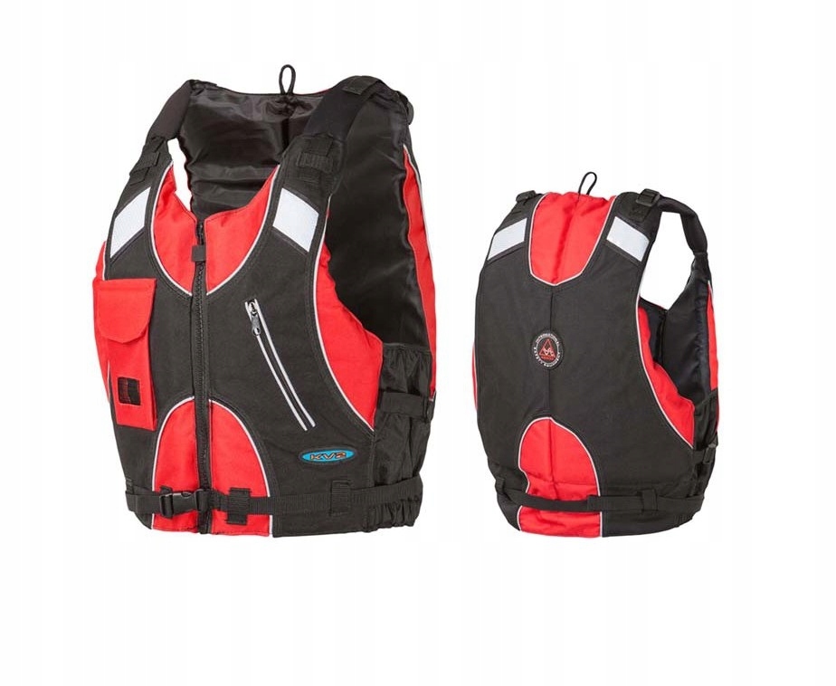 Zajišťovací vesta Mq červeno-černá Aquarius 40-50 kg vel. S