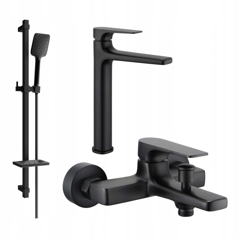 Mexen Lynx DQ62 vaňová súprava, čierna 745913DQ62-70