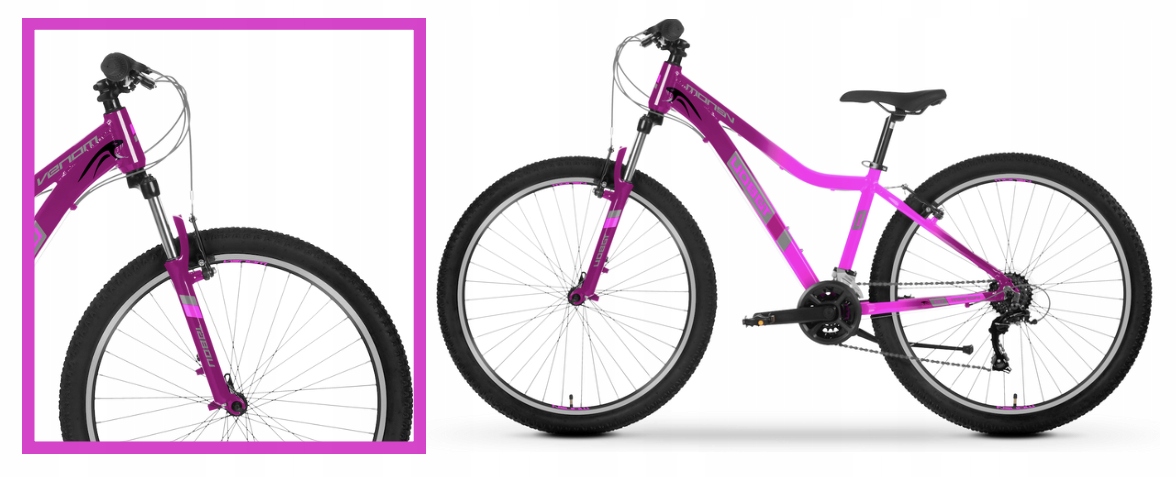 Rower Mtb Tabou Venom 4.0 W Rama 17"| Koło 27,5" 3 Lata