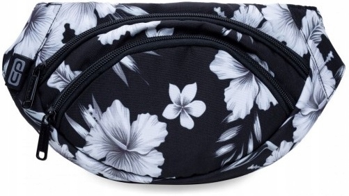 

Saszetka Nerka Coolpack Na Pas Damska Kwiaty Białe