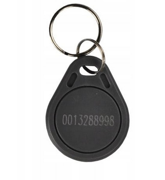 Brelok zbliżeniowy SZARY RFID 125kHz +NUMER