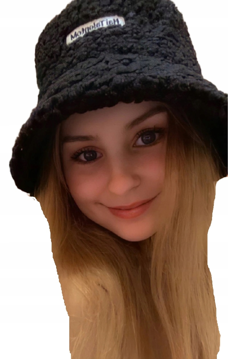 

Kapelusz Zimowy Czarny Rybacki Bucket Regulowany