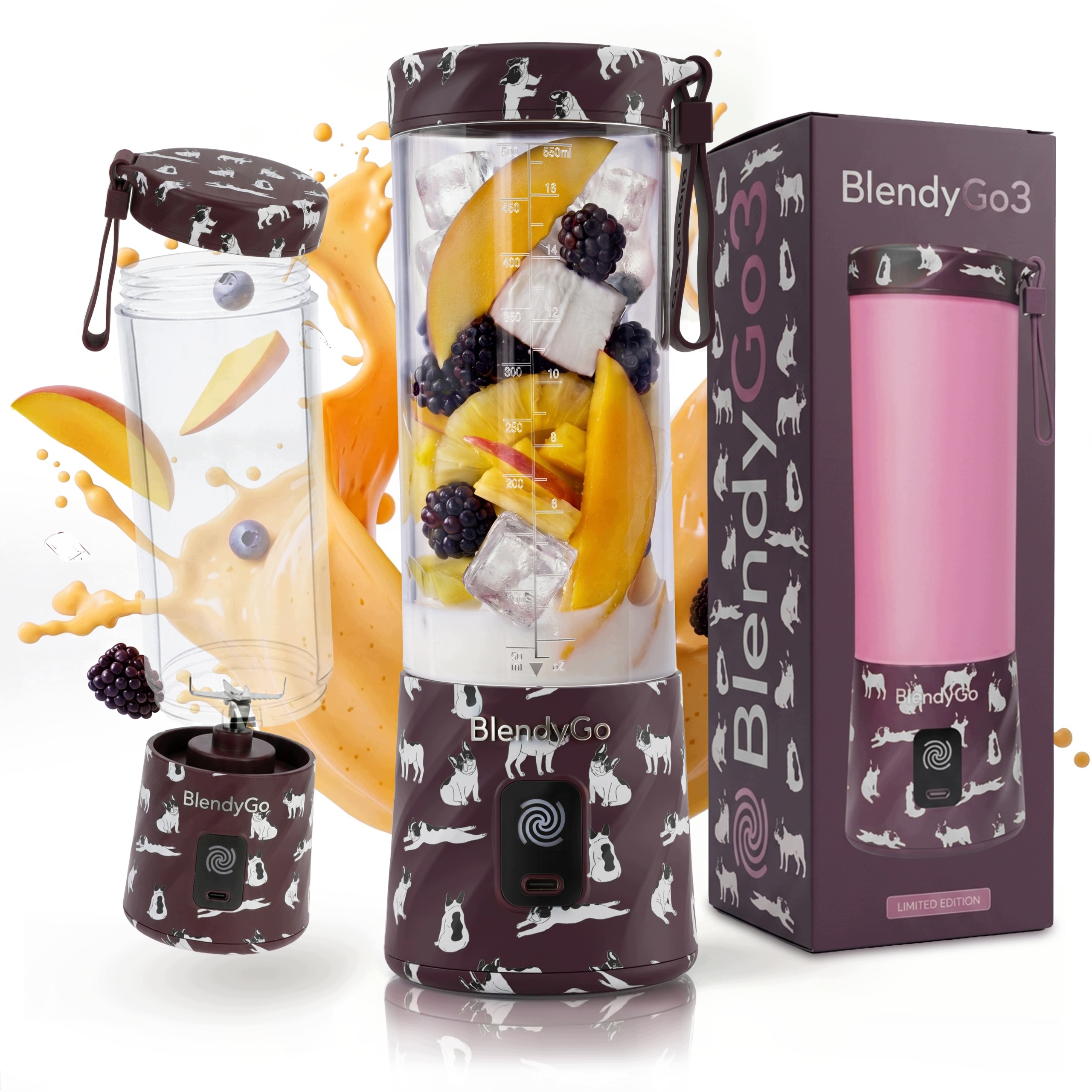 Blender BlendyGo 3 Bezprzewodowy Usb Blender Nowej Generacji