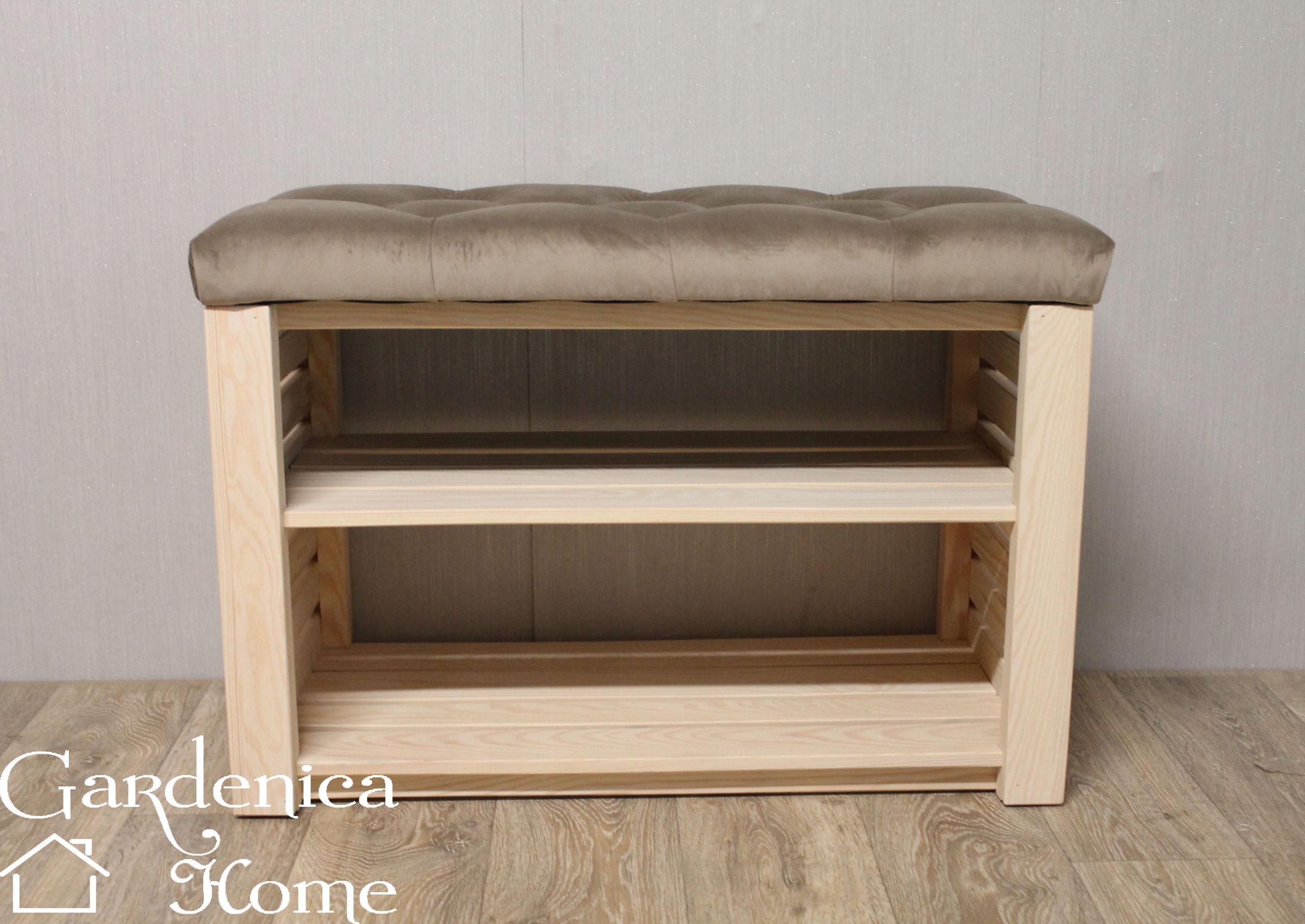 SZAFKA NA BUTY SIEDZISKO PIKOWANE PRZEDPOKÓJ Kolor mebla biały