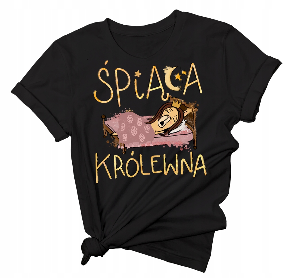 

Koszulka damska dla śpiocha t-shirt z napisami S/m