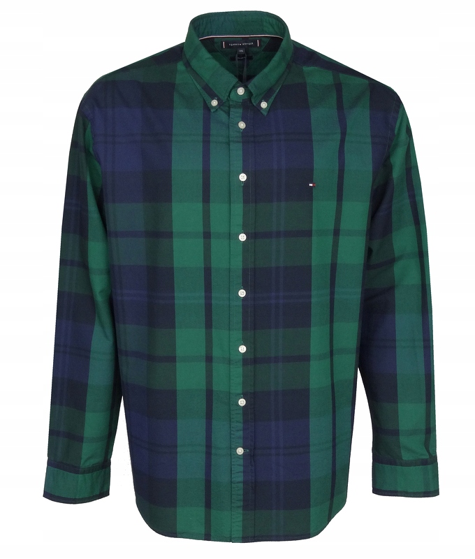 Tommy Hilfiger pánská košile, kostkovaná, XXL