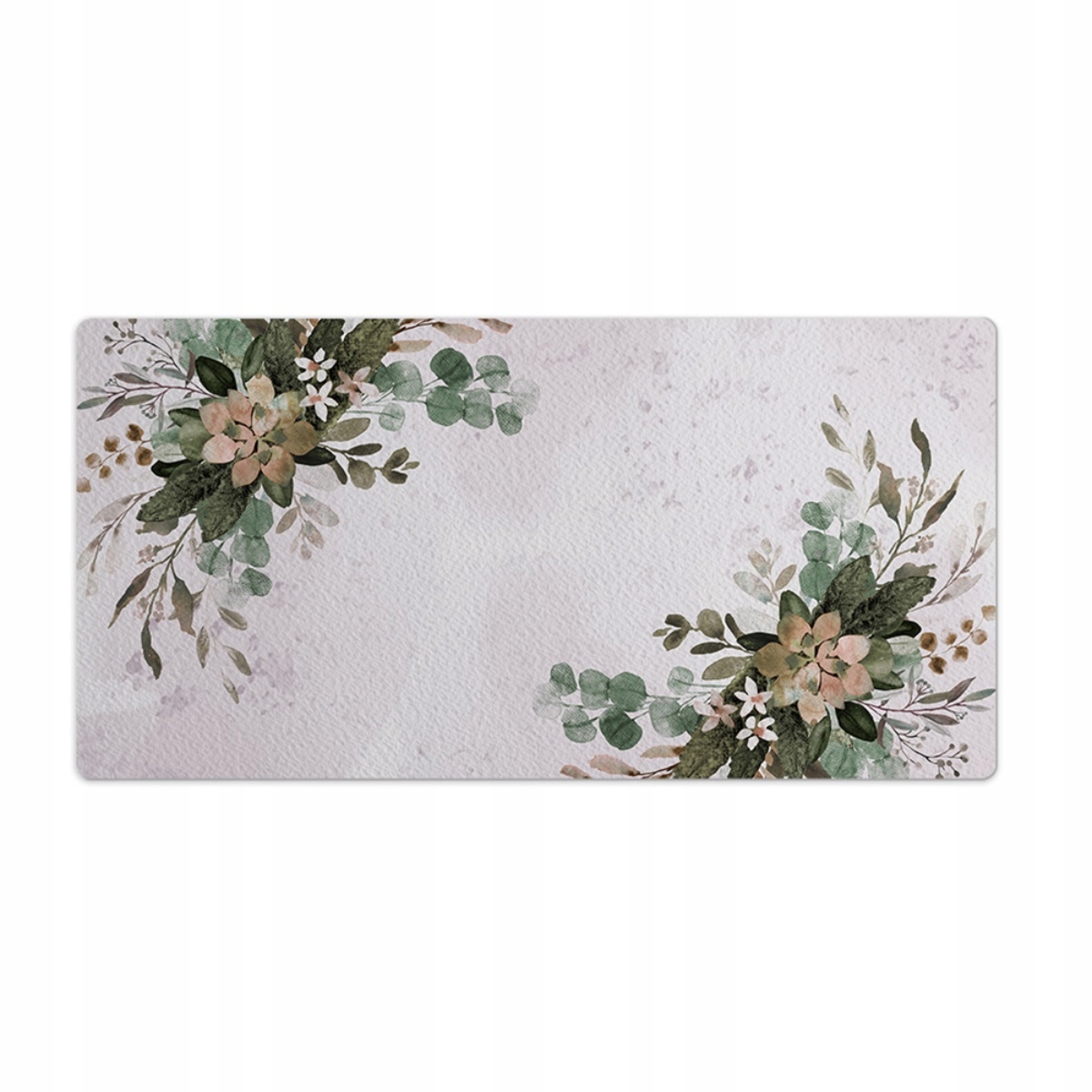 Mata do pracy biuro Roślinna Kompozycja 90x45 cm