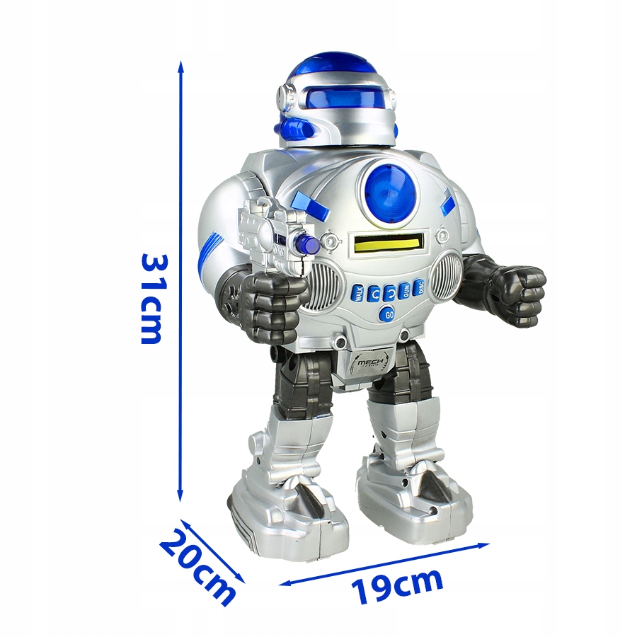 MULTIFUNKCYJNY ROBOT STRZELAJĄCY KRĄŻKAMI zdalnie sterowany ZABAWKA PILOT Rodzaj do programowania i kodowania