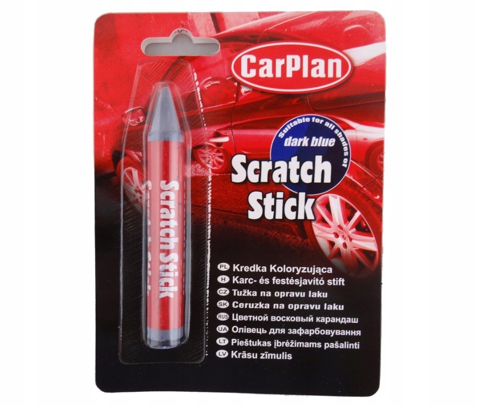 ТЕМНО-СИНИЙ CARPLAN ЦВЕТНОЙ КАРАНДАШ ДЛЯ ЦАРАПИН ТЕМНО-СИНИЙ