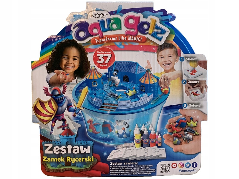 

Zestaw kreatywny Simba Aqua Gelz Zamek rycerski