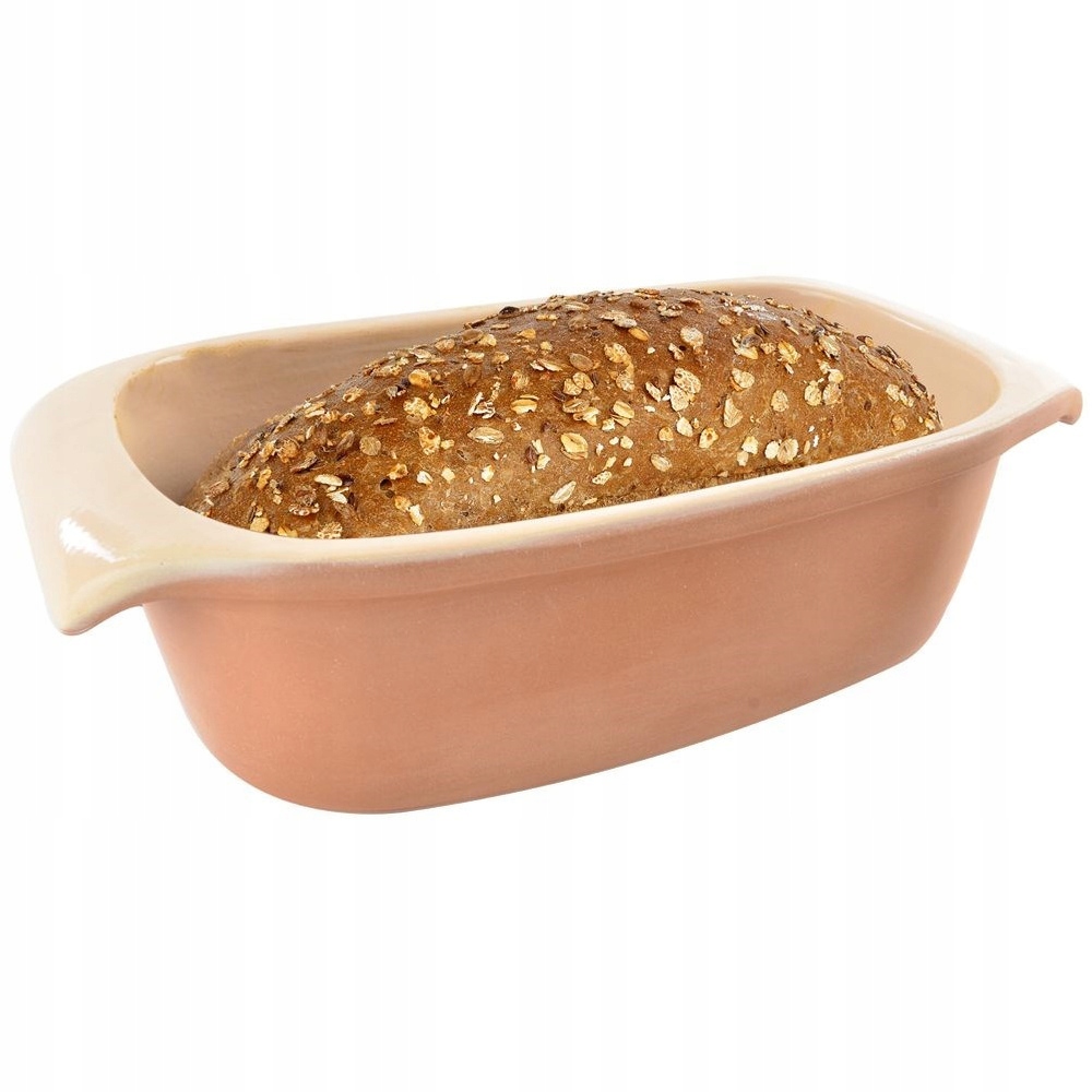 Ceramicová forma glazurovaná forma na pečení chleba velká