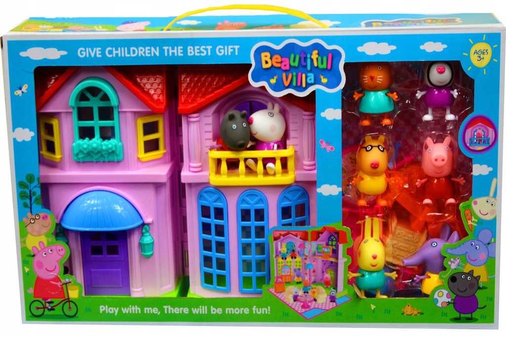 

Świnka Peppa Zestaw Domek Rodzinny Villa Willa