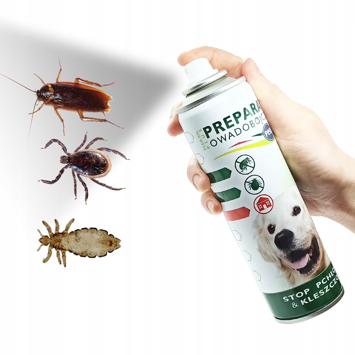 

Permetryna na Kleszcze karaluchy Wszy w domu 500ml