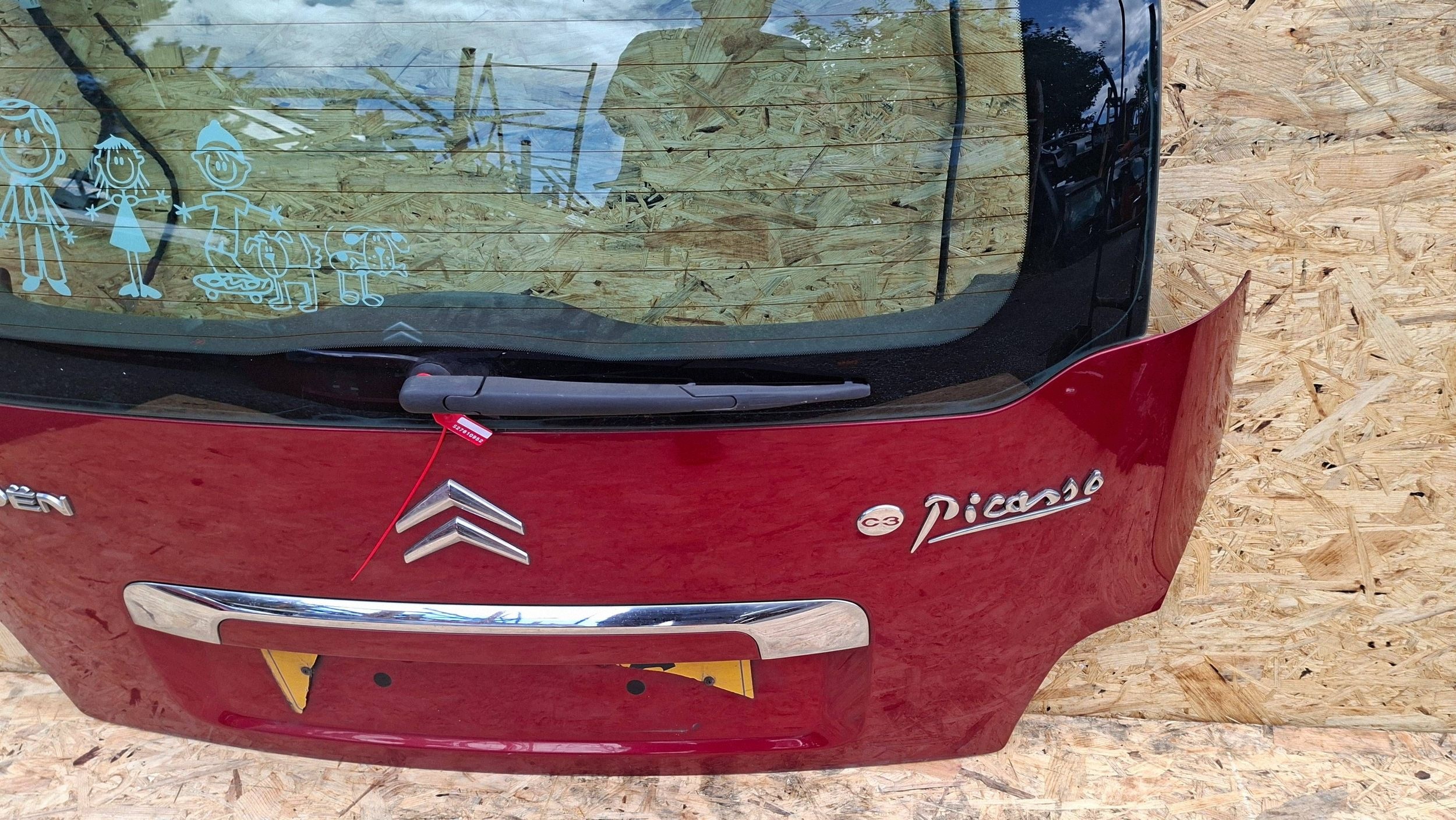 trunk door boot CITROEN C3 PICASSO 2008
