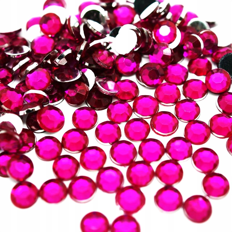 

Cyrkonie Do Paznokci Diament Fuksja 6mm 1000szt