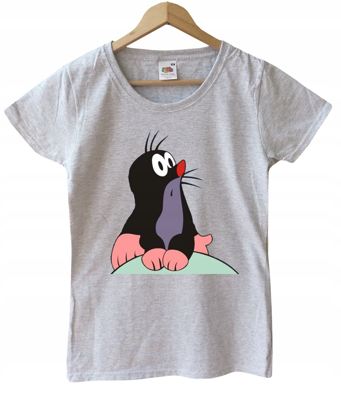 

Krecik koszulka damska t-shirt Ahoj roz. XL