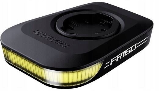 Przednia lampka rowerowa Ravemen FR160 montaż podstawka pod Garmin 160 lm