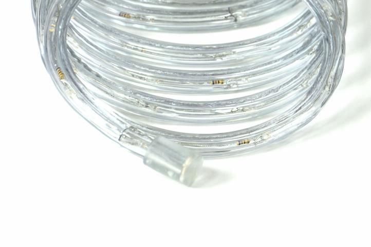 Led světelný kabel, 480 diod, 20 m, žlutý