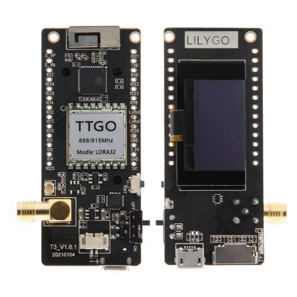 Lilygo Ttgo T3 LoRa32 V1.6.1 Disaster-Radio 433 MHz płytka rozwojowa ESP3