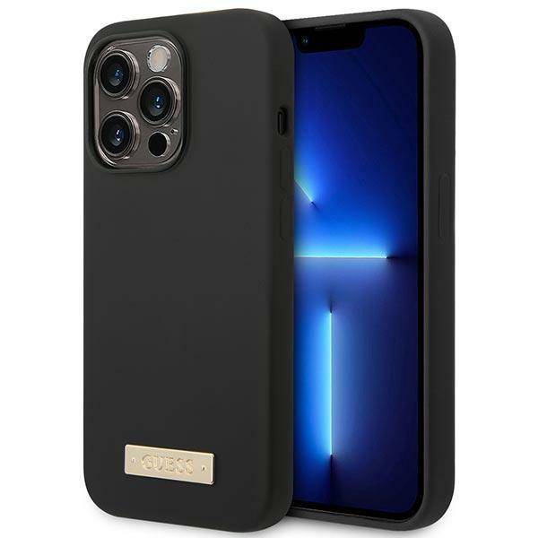 Pouzdro pro iPhone 14 Pro Guess GUHMP14LSBPLK