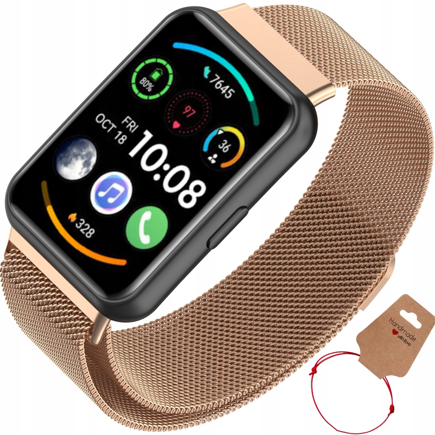 Pasek do Huawei Watch Fit 2 /Elegant/Classic milanese bransoleta na magnes
