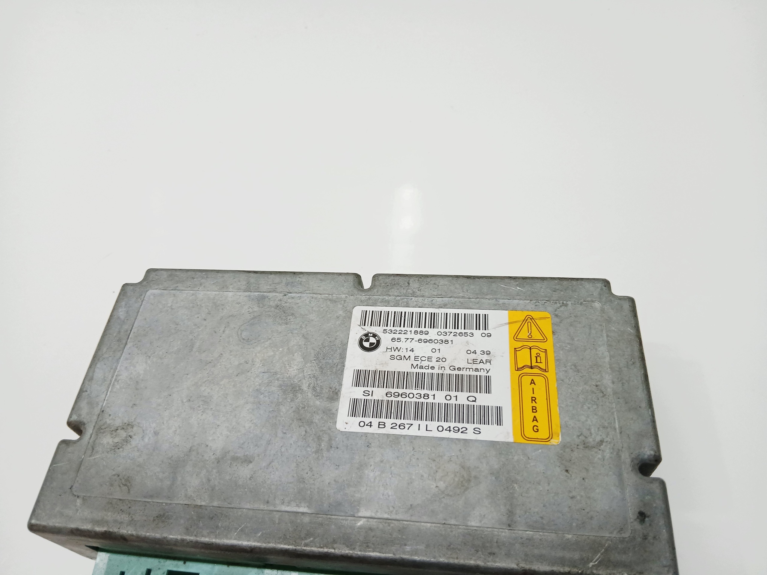 modulo airbag aria BMW 5 E60 E61 6960381