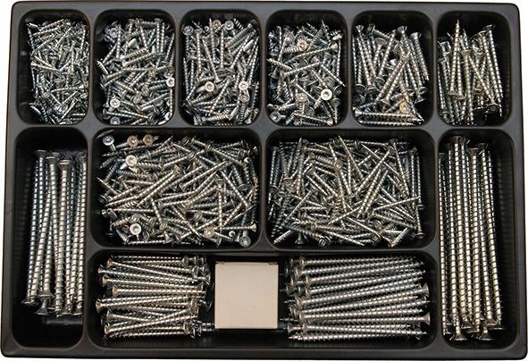 Sada č.54 Šrouby HECO-UNIX-plus T-Drive pozink